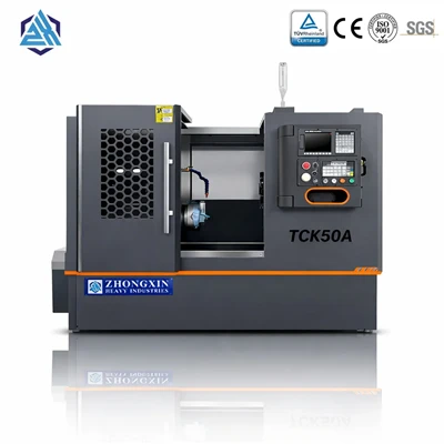 Pelarik CNC Kecil dengan Perkakas Langsung